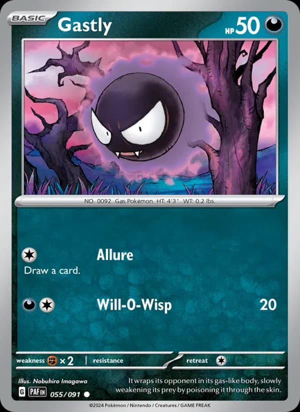 Gastly — Paldean Fates, Common
