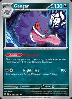 Gengar — Paldean Fates — Uncommon