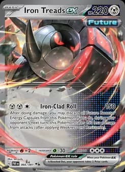 Iron Treads ex — Paldean Fates — Double rare