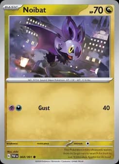 Noibat — Paldean Fates — Common