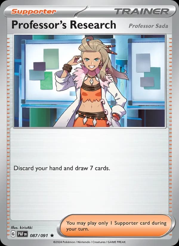 Professor's Research — Paldean Fates, Rare