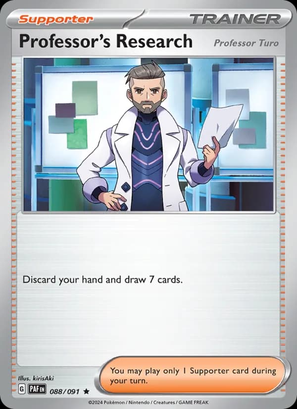 Professor's Research — Paldean Fates, Rare