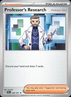 Professor's Research — Paldean Fates — Rare