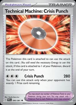 Technical Machine: Crisis Punch — Paldean Fates — Uncommon
