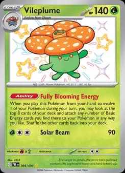 Vileplume — Paldean Fates