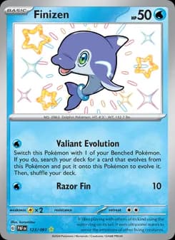 Finizen — Paldean Fates — Shiny rare