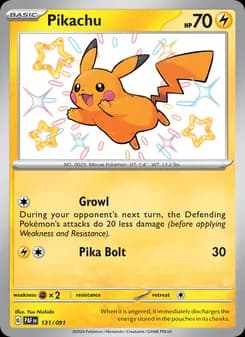 Pikachu — Paldean Fates