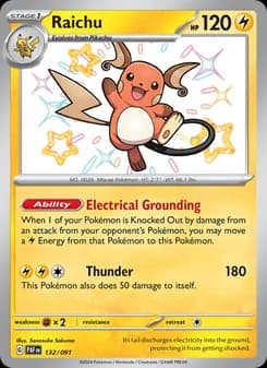Raichu — Paldean Fates