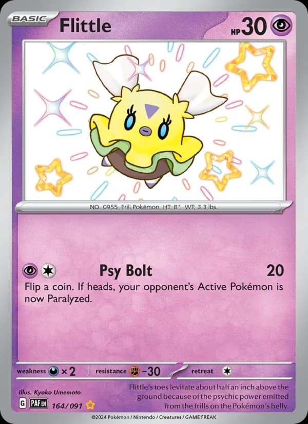 Flittle — Paldean Fates, Shiny rare