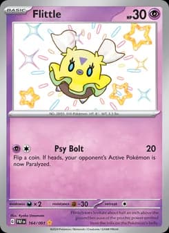 Flittle — Paldean Fates — Shiny rare