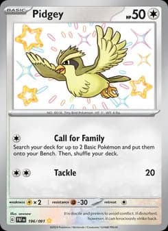 Pidgey — Paldean Fates