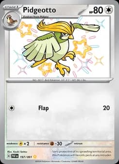 Pidgeotto — Paldean Fates