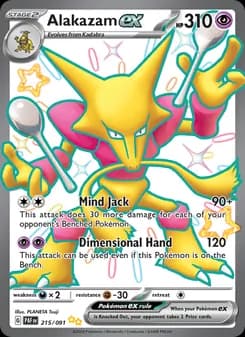 Alakazam ex — Paldean Fates — Shiny Ultra Rare