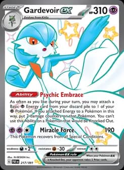 Gardevoir ex — Paldean Fates — Shiny Ultra Rare