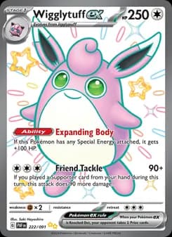 Wigglytuff ex — Paldean Fates