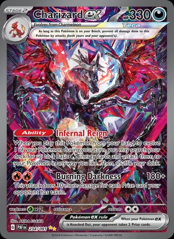 Charizard ex — Paldean Fates, Special illustration rare