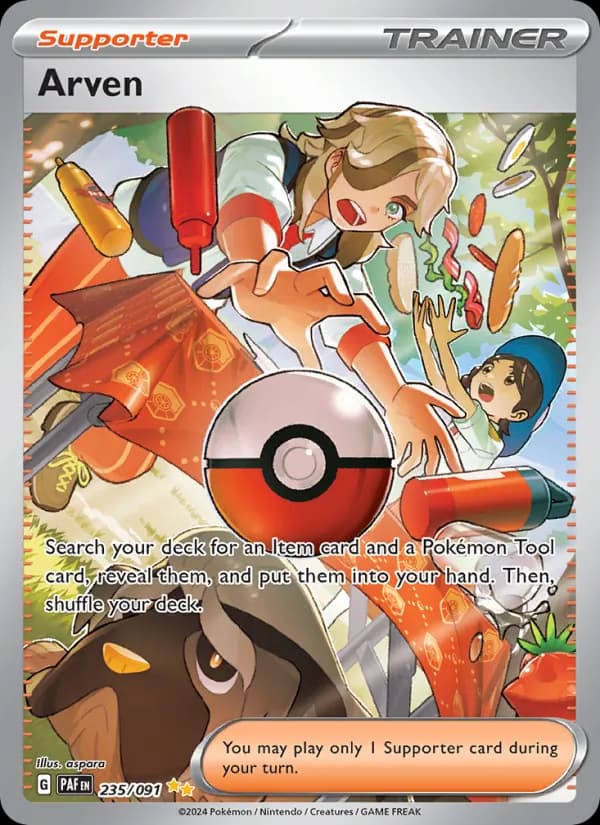 Arven — Paldean Fates, Special illustration rare