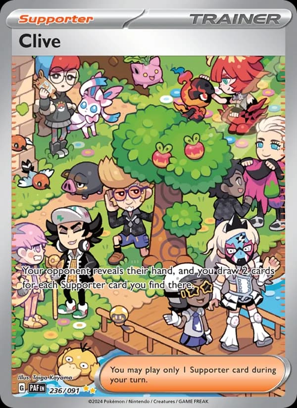 Clive — Paldean Fates, Special illustration rare