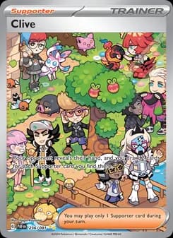 Clive — Paldean Fates — Special illustration rare