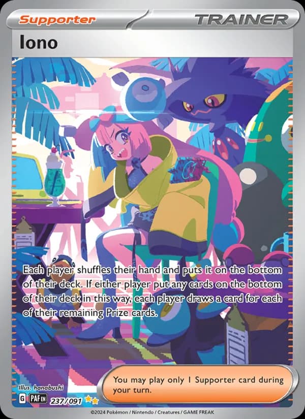 Iono — Paldean Fates, Special illustration rare