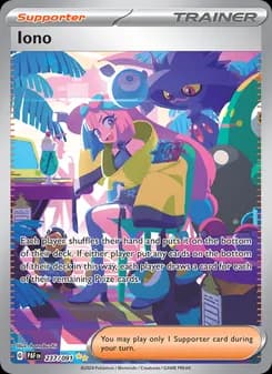 Iono — Paldean Fates — Special illustration rare