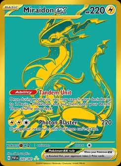 Miraidon ex — Paldean Fates — Hyper rare
