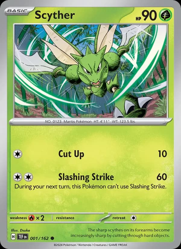Scyther — Temporal Forces, Common