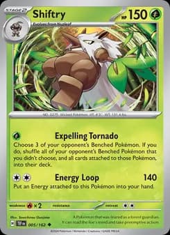 Shiftry — Temporal Forces — Uncommon