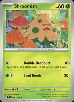 Shroomish — Temporal Forces — Common