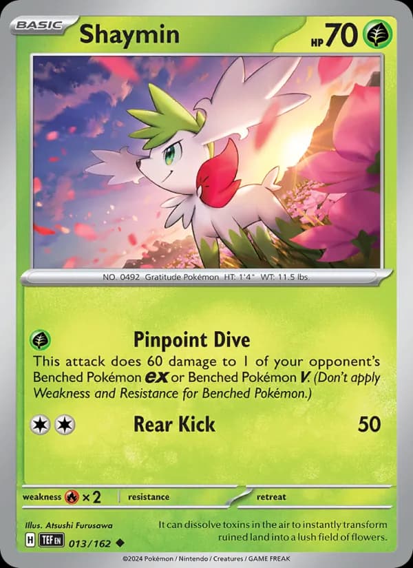 Shaymin — Temporal Forces, Uncommon