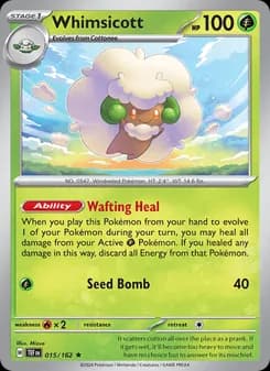 Whimsicott — Temporal Forces — Rare