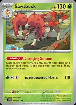 Sawsbuck — Temporal Forces — Uncommon