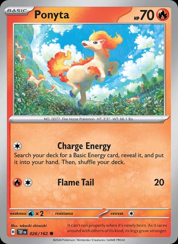 Ponyta — Temporal Forces, Common