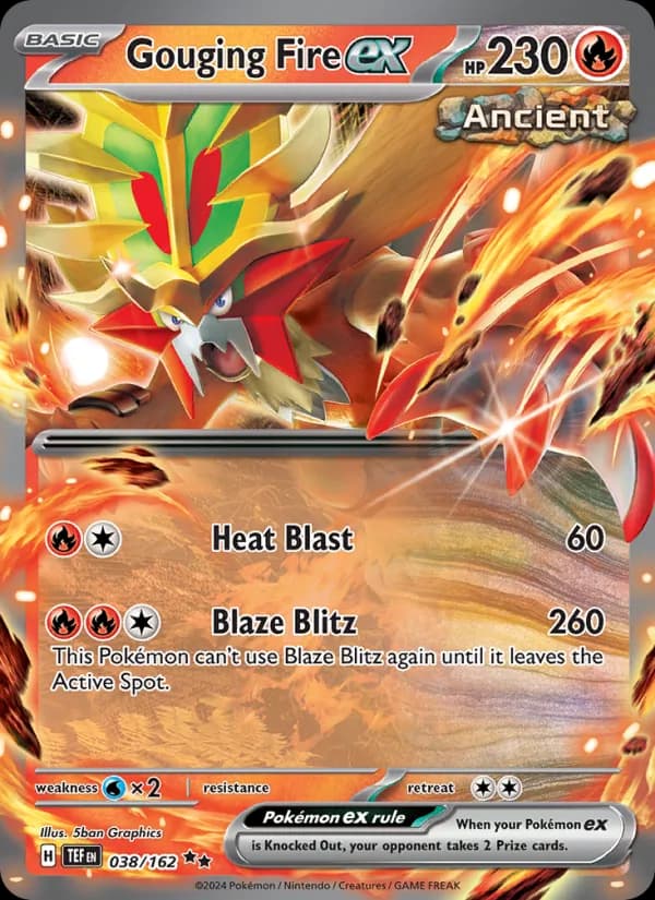 Gouging Fire ex — Temporal Forces, Double rare