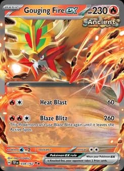 Gouging Fire ex — Temporal Forces — Double rare