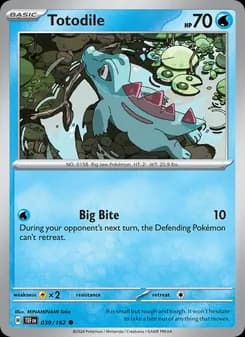 Totodile — Temporal Forces — Common