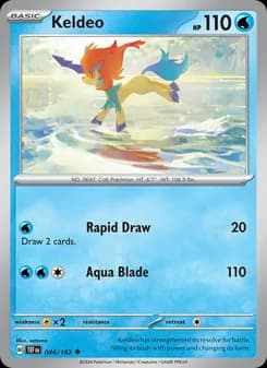 Keldeo — Temporal Forces — Uncommon