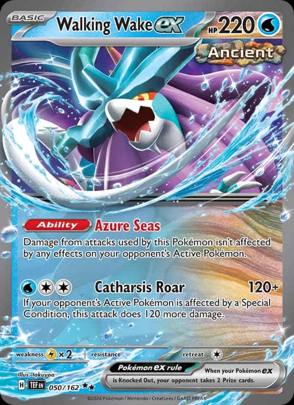Walking Wake ex — Temporal Forces, Double rare