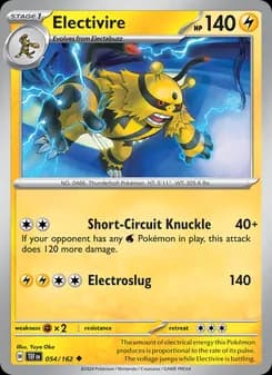 Electivire — Temporal Forces — Uncommon