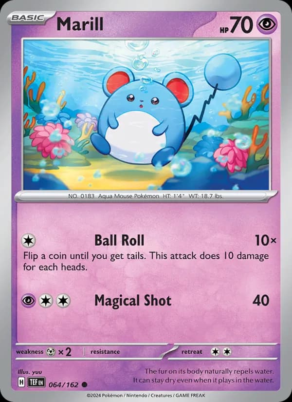Marill — Temporal Forces, Common