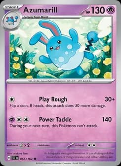 Azumarill — Temporal Forces — Common