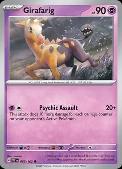 Girafarig — Temporal Forces — Common