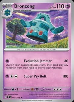 Bronzong — Temporal Forces — Uncommon