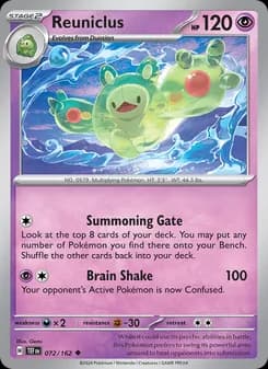 Reuniclus — Temporal Forces — Uncommon