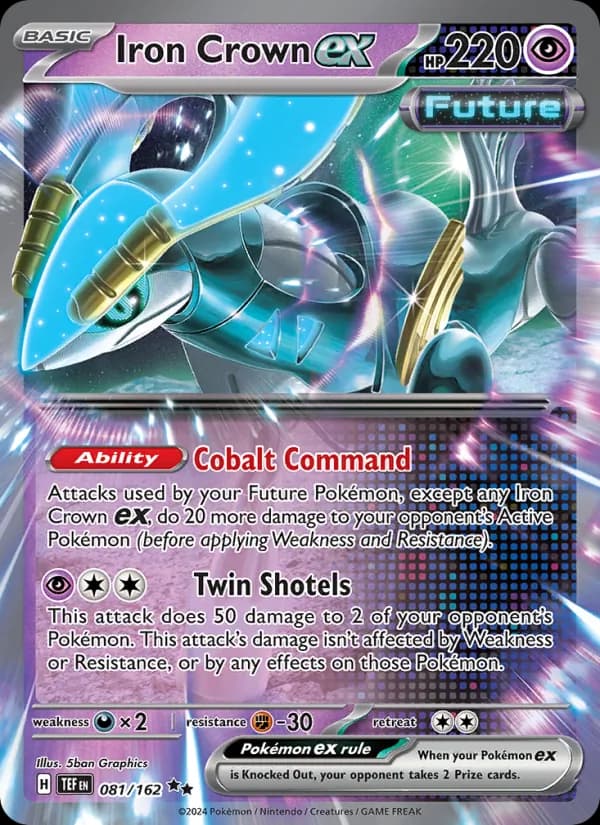 Iron Crown ex — Temporal Forces, Double rare
