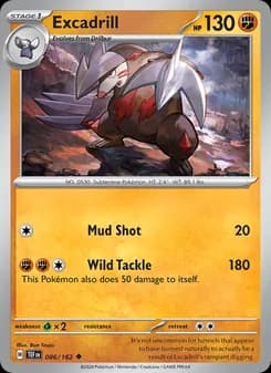 Excadrill — Temporal Forces — Uncommon