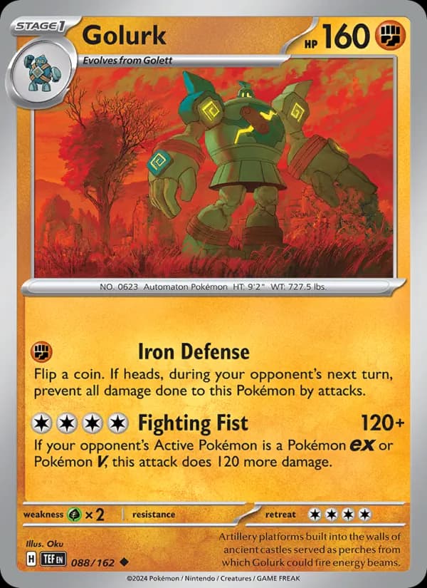 Golurk — Temporal Forces, Uncommon