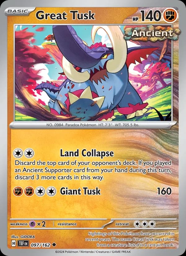 Great Tusk — Temporal Forces, Uncommon