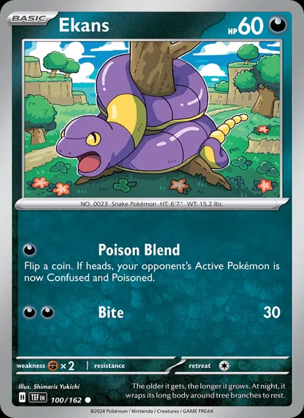 Ekans — Temporal Forces, Common