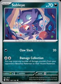 Sableye — Temporal Forces — Uncommon